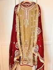 Asim Jofa Embroidered Chiffon