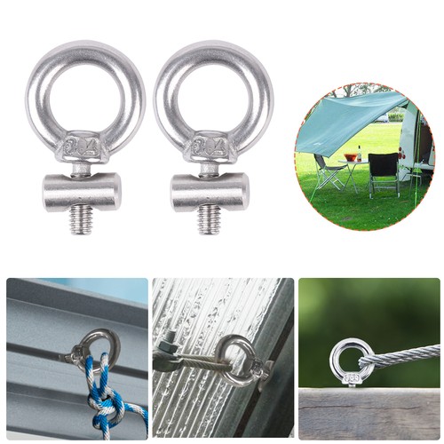 Stainless steel bar - eye, ring