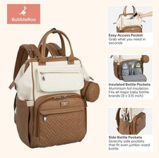 Baby Changing Backpack Large Diaper Bag Baby Shower Gift NEW RRP £40