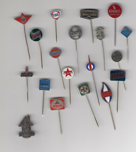 Vintage oil fuel - fuel, badge