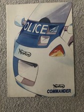 Norton Commander Rotary Police Bike Brochure 