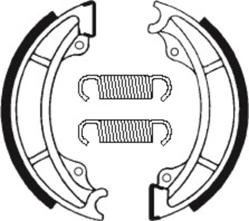 Tecnium brake shoes ba122 - tecnium,
