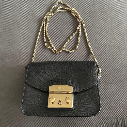 Furla black leather - furla,