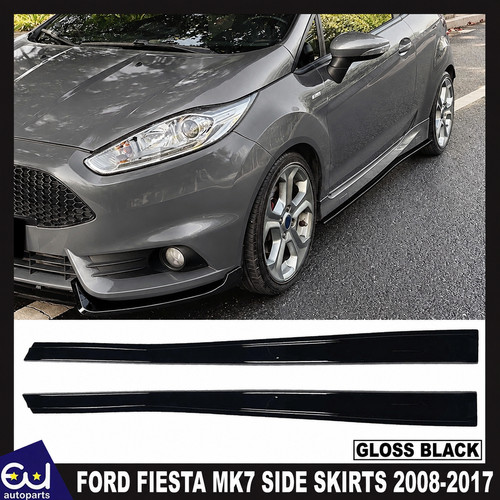Gloss black side skirts - gloss,