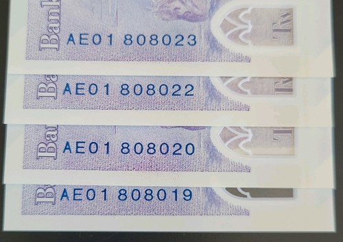 Polymer twenty pound note - c,