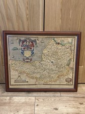 Saxton’s Map of Somerset