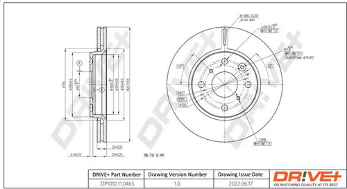 Brake disc front axle - brake,