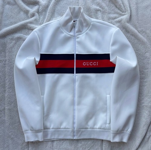 Gucci white web stripped - white,