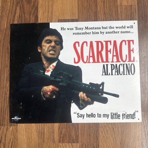 Scarface metal wall - scarface,