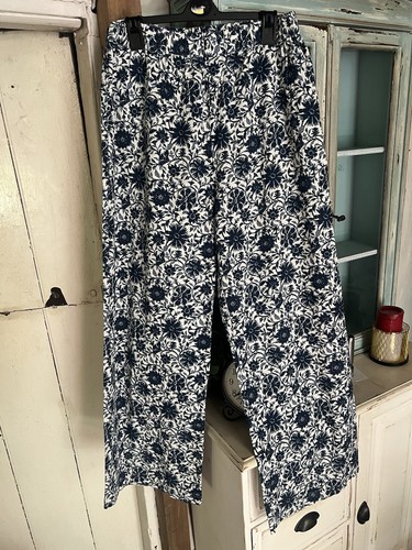 New floral blue - floral, &white