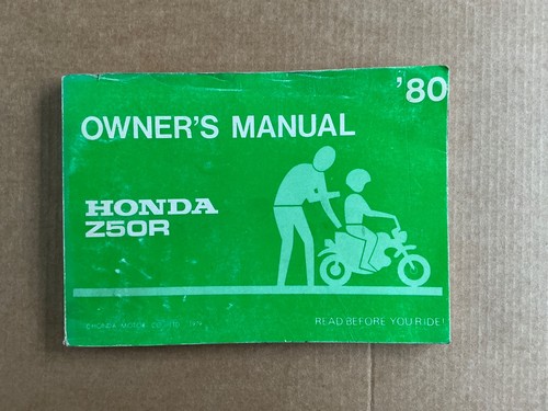 Genuine honda z50r z - 79-80, 50r