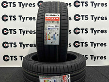 2 X 225/40R18 Kumho Ecsta Sport PS72 92Y XL NEW TYRES *A* WET GRIP 225 40 18
