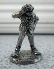 CLUEDO SUPER SLEUTH - SPARE PARTS - PEWTER FIGURES. SPY GLASSES, 'X', DICE