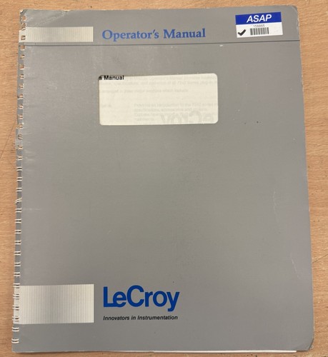 Lecroy 7242 series 7291 - 7242, /