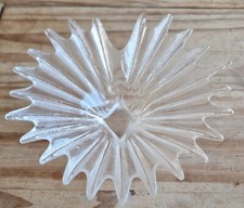 VTG Dartington Crystal Glass Anita Harris Design Starburst Palm Bowl READ