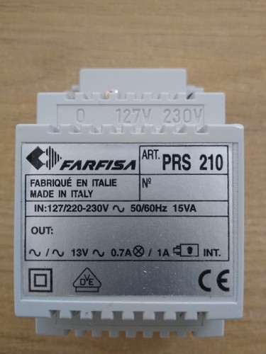 Aci farfisa prs210 - prs210, 15va