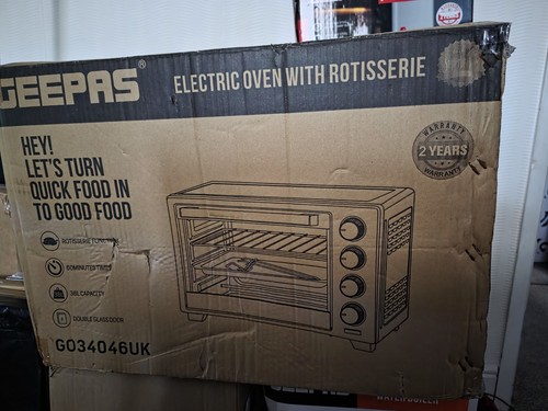Geepas mini oven - oven, grill