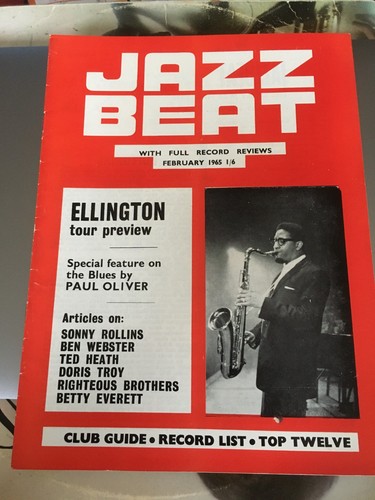Jazz beat magazine feb 1965 - jazz,