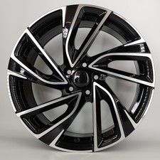20" Adelaide  black pol alloy