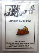 DOUGAL - The Magic Roundabout - Vintage - PIN BADGE