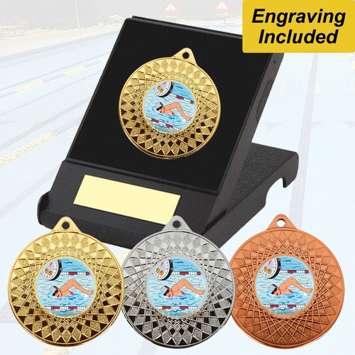 Male swimming medal - swimming, in