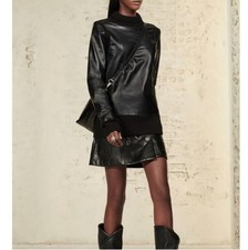 Zara SRPLS Leather Sweater