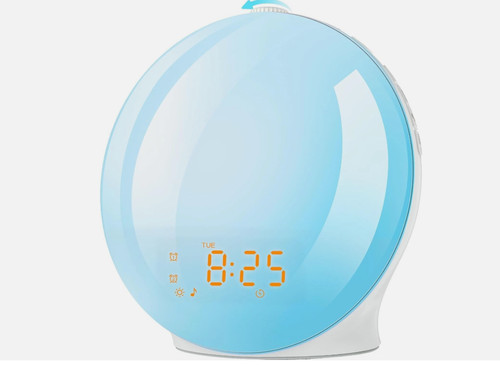 Alarm clock wake - light, with