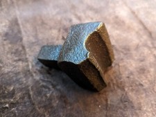 Antique Blacksmiths Bottom Swage - 1" Diameter - Hardie Hardy Hole Stake...