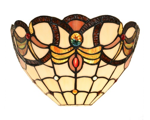 Ribbon tiffany style wall - ribbon,