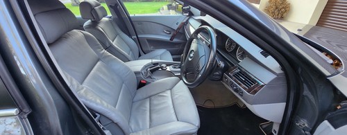 Bmw series e60 grey leather - 5,