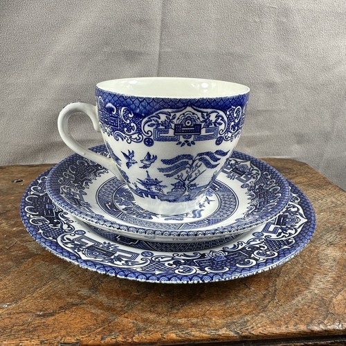 Old willow ironstone - ironstone, tea