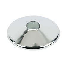 15mm Pipe Cover Plate Chrome