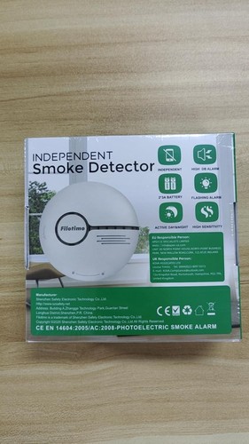 Smoke alarm fire with - alarm,