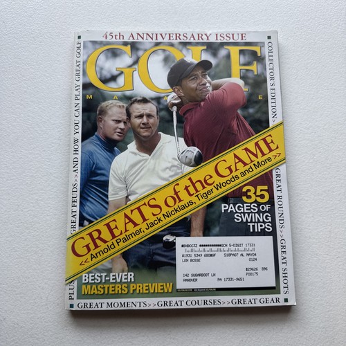 Golf magazine special - golf,