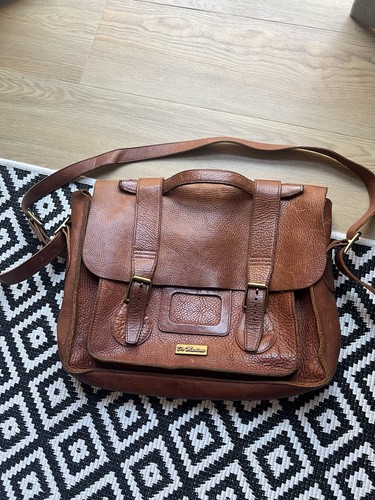 Martens leather satchel - dr,