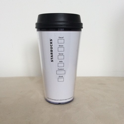 White starbucks coffee - white,
