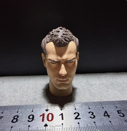 Male soldier head - male,