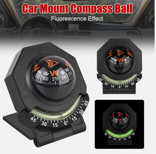 Car compass ball - compass, dashboard