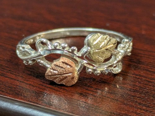 Sterling silver and 12k - sterling,
