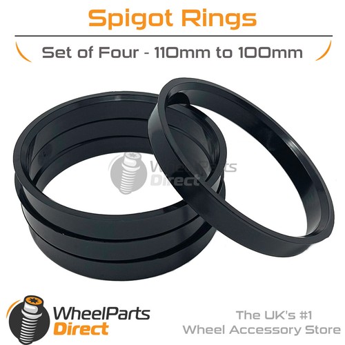 Spigot rings 110mm to - spigot, (4)