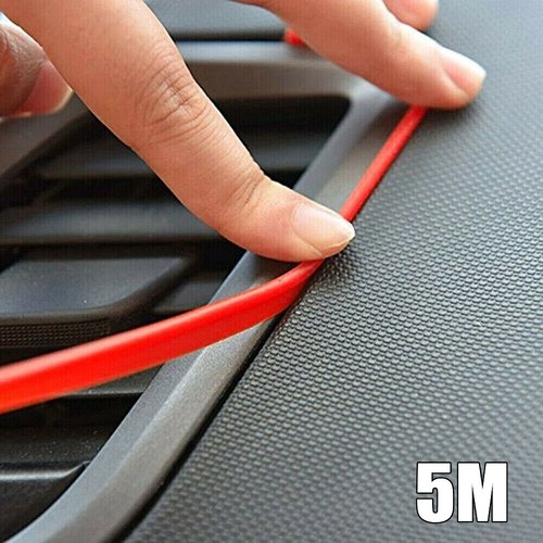 Red car interior door - interior, gap