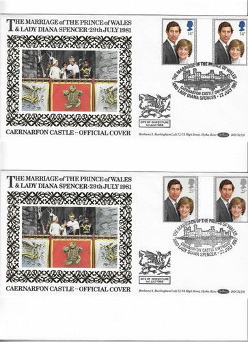 Fdc 1981 royal wedding - fdc,