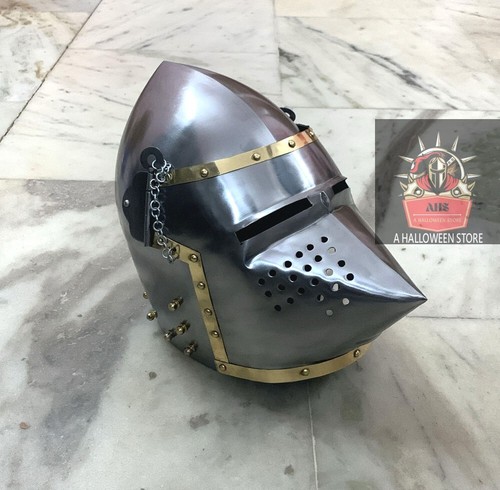 Sca hnb helmet steel - steel, medieval