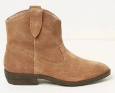 ANKLE BOOTS SIZE 5 GENUINE TAN