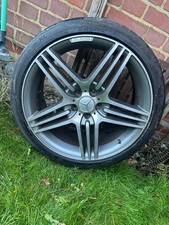 SL55 AMG Silver wheel, with