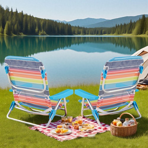 Pack foldable beach chair - 2,