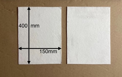 Ceramic fibre paper 200x150mm - ceramic,