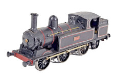 Kit-built LNWR "Coal Tank" 0-6-2T loco No. 2357 Lined Black Tested Runner Unbox.