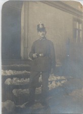 S176, photo, soldier, uniform, paddock, shako, hunter, blank, WWI