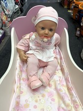 Baby Annabell With Crib An Accessories ￼